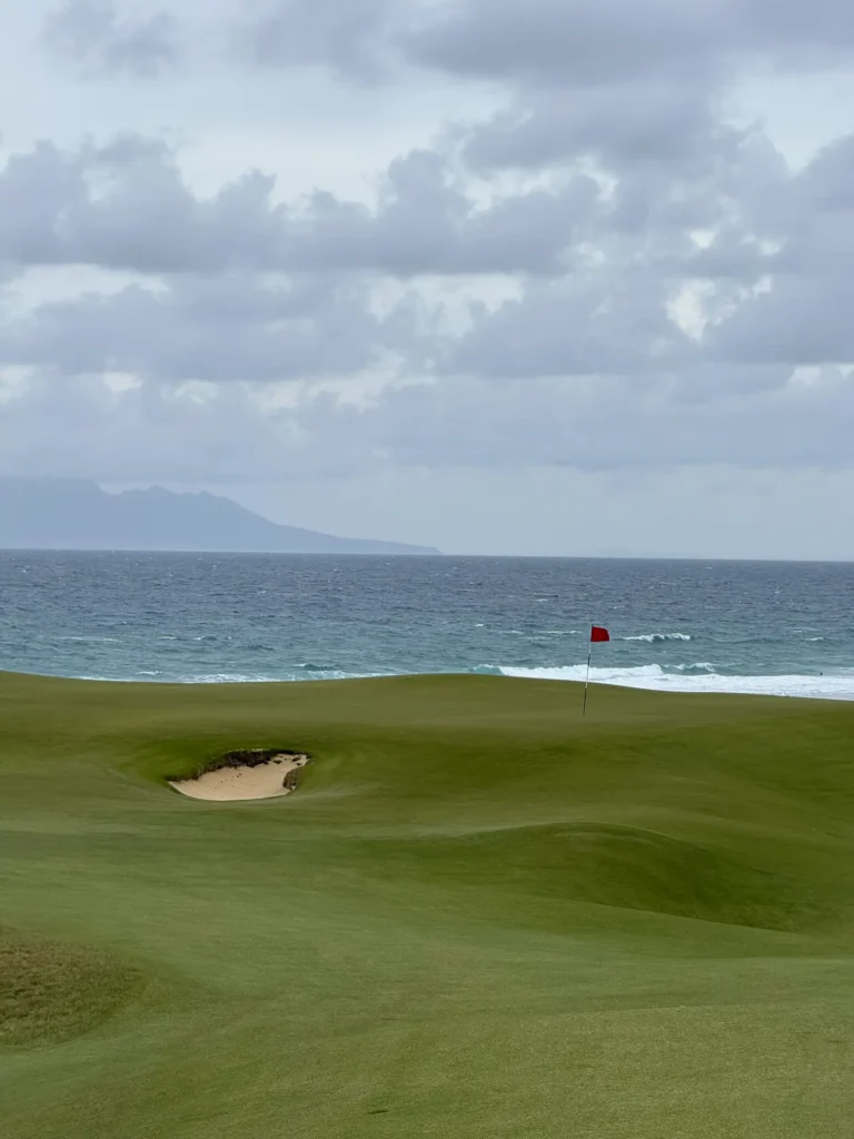 5th green at TAL